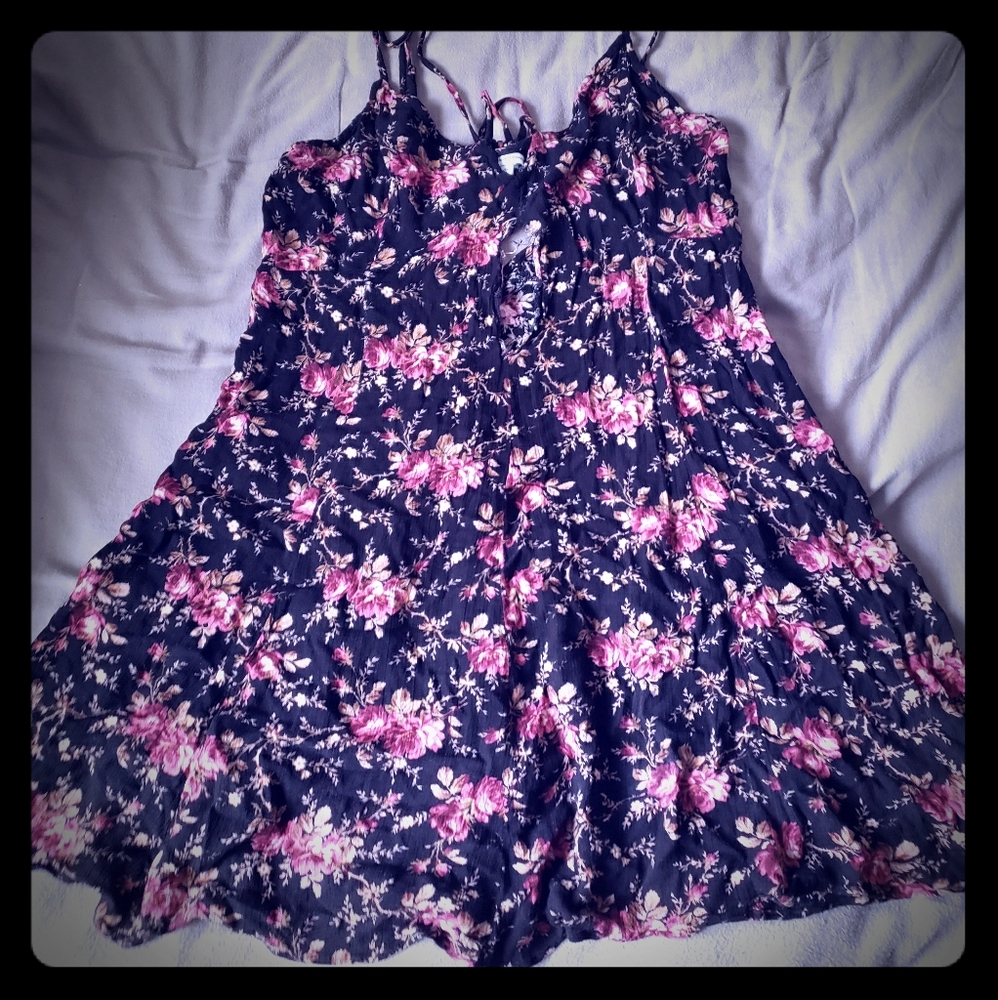 American eagle summer dress floral